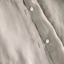 Fable Duvet Cover - Sable Light Grey - King -France and Son Store 244730 002 DET 1