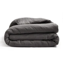Fable Duvet Cover - Sable Dark Grey - Queen