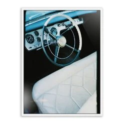 Road Tripping By Ella Virginia West - 48"X72" - White Maple - Framed Metal