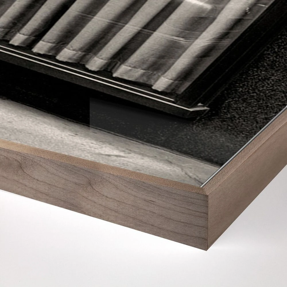 Cecconis By Guy Sargent - 48"X48" - Rustic Walnut - Framed Metal 4 Cecconis By Guy Sargent - 48"X48" - Rustic Walnut - Framed Metal - Image 2