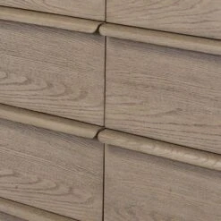 Primrose 10 Drawer Dresser - Natural Flat Oak Veneer -France and Son Store 246772 001 DET 3