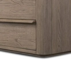 Primrose 10 Drawer Dresser - Natural Flat Oak Veneer -France and Son Store 246772 001 DET 4