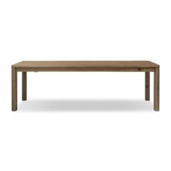 Dane Double Extension Dining Table - Worn Oak - 96-136"