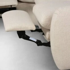 Eadric Power Recliner 5-Piece Sectional Sofa - Antigo Natural -France and Son Store 247731 002 DET 1