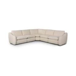 Eadric Power Recliner 5-Piece Sectional Sofa - Antigo Natural -France and Son Store 247731 002 PRM 1