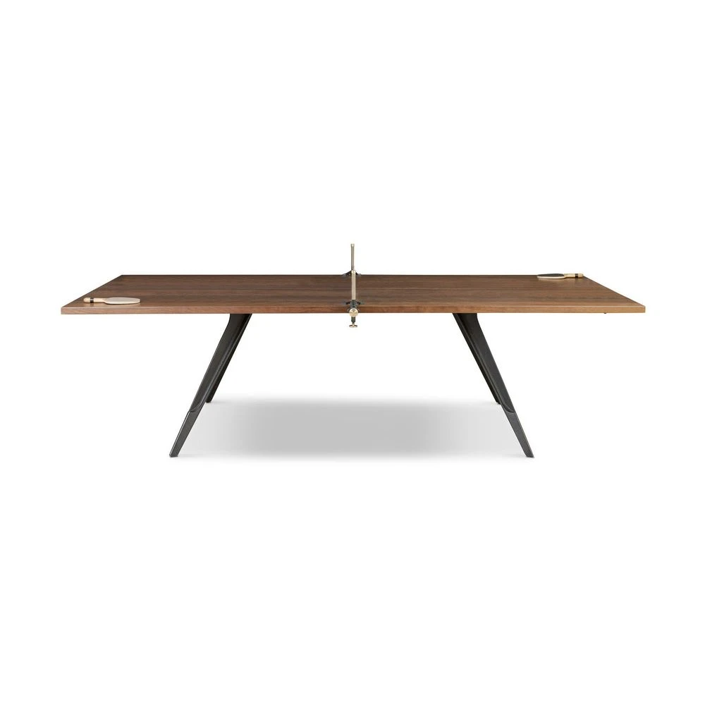 District Eight Ping Pong Table - Ink Black Leather 14 District Eight Ping Pong Table - Ink Black Leather - Image 12