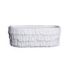 Fringe Planter, Oval, White -France and Son Store 260310 1 984c9ad5 2afb 45e0 a0a4 5a2b6beb8c53