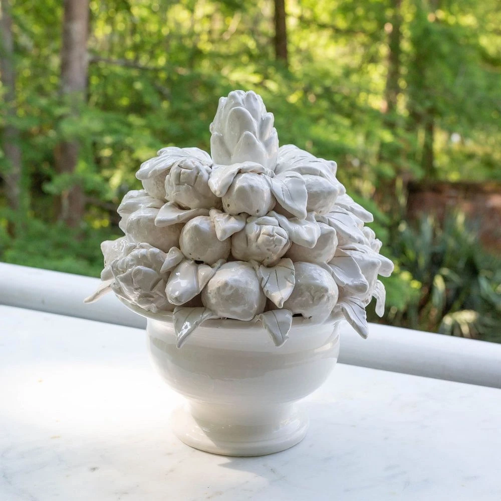 Lemon & Artichoke Topiary, Ivory 4 Lemon & Artichoke Topiary, Ivory - Image 2