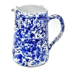 Taverna Speckled Pitcher, Orange/Gray -Cobalt/White -France and Son Store 264023 1000x c58eda11 2835 4354 8e5f 116fdd6165d8