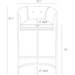 Asher Bar Stool -France and Son Store 2670.l1