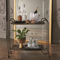 Blade Bar Cart-Bronze -France and Son Store 26828