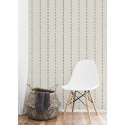 Pinstripe Umbrellas Wallpaper