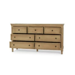 Hayward 7 Drawer Dresser In Fruitwood -France and Son Store 27883frw 1 37e27ffe 1d29 4bd9 bfbd f968583746fc