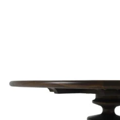 Milano Round Dining Table 60" In Walnut -France and Son Store 28228wlt 2 e25423c8 1e02 40b4 ac0f 38ee9df80435