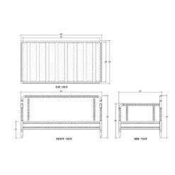 Cholet Twin Daybed In Straw Wash W/o Mattress -France and Son Store 28439 ld be15fbb5 0957 40b0 baec 26d7d0119bd5