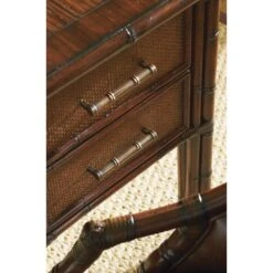 Paradise Isle Writing Desk - Sienna -France and Son Store 293SA 410 Det