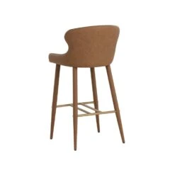 Evora Barstool - Milliken Cognac -France and Son Store 2b04dfcd 8025 422d a3c8 4c8e2cec6abe large 1ab3228c baa1 4c8a 8978 7794bc597675