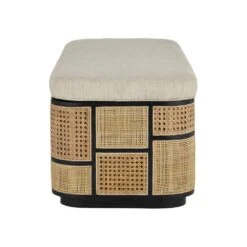 Anisa Black Storage Bench, Trailside Natural Instinct Safari -France and Son Store 2e71cfe921baf12975c32cb919751d8ae9441666