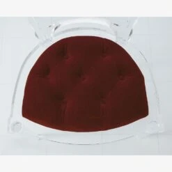 Marilyn Acrylic Arm Chair With Mohair Seat -France and Son Store 3.31231 1