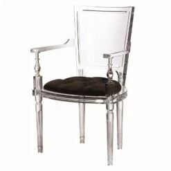 Marilyn Acrylic Arm Chair With Mohair Seat -France and Son Store 3.31247