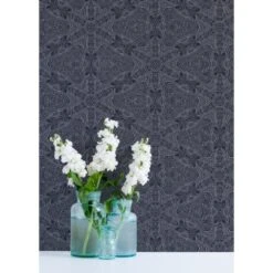 Arbor Star Wallpaper -France and Son Store 30147571 ArborStarNavy