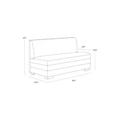 Radcliff Banquette - Milliken Cognac -France and Son Store 3121a150 92ad 4849 b719 9133a136ed9f large 1945b493 9dca 4c44 8f7c cf3100af67e7