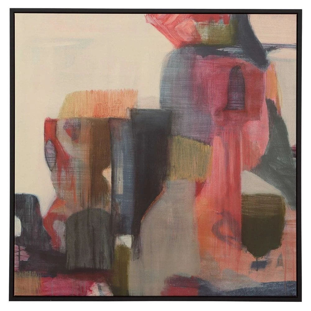 Geranium And Ginger Abstract Art 3 Geranium And Ginger Abstract Art