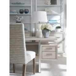 Evanston Writing Desk - Gray -France and Son Store 324 410 det 4