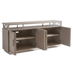 Oakbrook Media Console - Gray 13 Oakbrook Media Console - Gray -France and Son Store 324 661 Silo Open