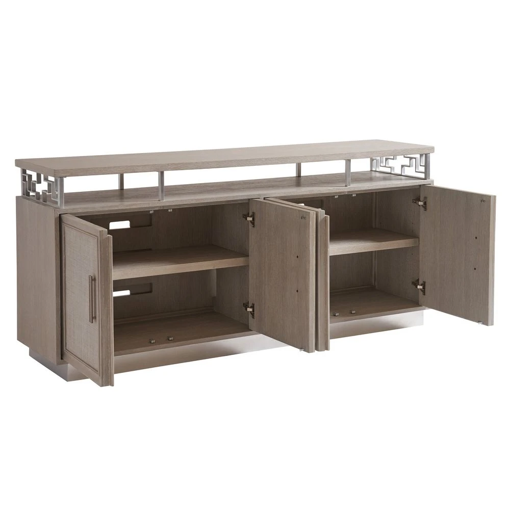 Oakbrook Media Console - Gray 6 Oakbrook Media Console - Gray - Image 4