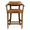 Walnut Upholstered Library Counter Stool -France and Son Store 35d5f95ee1731ed6c44210671c8649ea8d63473d full