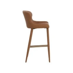 Evora Barstool - Milliken Cognac -France and Son Store 375abd8e 8ae3 4ea2 a5a7 bd7607d72cca large 6ac8b8a4 5a0e 49a8 afba 1bd1d41bd0b8