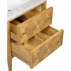 Santos 28" Sea Sand Vanity With Rectangular Undermount Sink -France and Son Store 3806c0f49de5ed4c7eb448b0450754e522f0d8f3