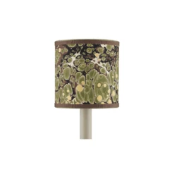 Marble Green Paper Drum Chandelier Shade -France and Son Store 3994e1d0b24d4b1010e041e35187dfb8f1582ae4