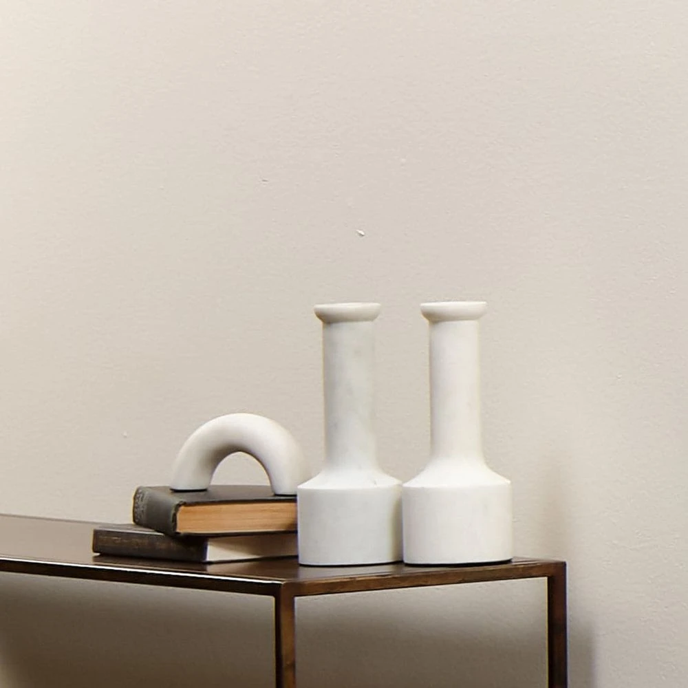 Trumpet Candlesticks (Set Of 2) 4 Trumpet Candlesticks (Set Of 2) - Image 2