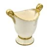 Savoy Spongy Cachepot, White/Gold Set Of 2 2 Savoy Spongy Cachepot, White/Gold Set Of 2 -France and Son Store 400438side 8715eab7 0861 4428 a680 2c1c7af8e19d