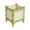 Bamboo Cachepot, Green/Gold, Small Set Of 2 -France and Son Store 403723 18146962 3241 4287 9859 3ba34b1edf64