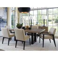 Lexington Wellesley Rectangular Dining Table - Senegal -France and Son Store 416 877 RS