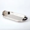 Drinks Tray W/Leather Handles -France and Son Store 42049