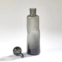 Pinched Decanter-Grey-Tall