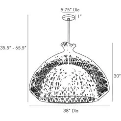 Venice Elegant Pendant -France and Son Store 45065.l1