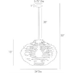 Wren Small Pendant - Brown -France and Son Store 45101.l1 e0b1e5c9 b712 416a 8a68 d676f5d3afd0