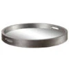 Bechet Round Silver Tray -France and Son Store 47235d05adf113e65a9f7e7246ebbee4