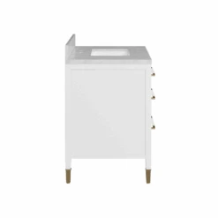 Verona 36" White Vanity With Rectangular Undermount Sink -France and Son Store 4889475dae20fa00c3ace44c9df36397ccc5a453