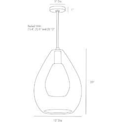 Luna Pendant - Gold -France and Son Store 49098.l1 5587f07c 1268 4bf6 b997 e1ee6c468f50