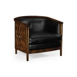 Knightbridge Antique Mahogany Tub Chair 9 Knightbridge Antique Mahogany Tub Chair -France and Son Store 50635b4207ba7bd668c360d5e08cd476964041de full