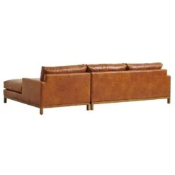 Horizon Leather Sectional 5178 -France and Son Store 5178 53L 57R 02 906041 Silo back