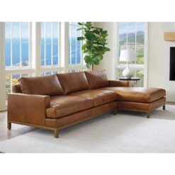 Horizon Leather Sectional 5178 -France and Son Store 5178 53L 57R 02 906041 WS PR