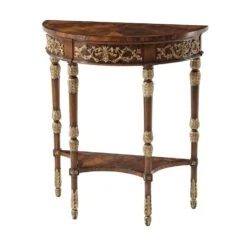 Beauty Of Leaves Accent Console Table