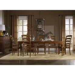 Tynecastle Rectangle Leg Dining Table With Two 18'' Leaves -France and Son Store 5323 75200300310900room 46da9a87 e0a2 49e7 9528 405a2700b0c8